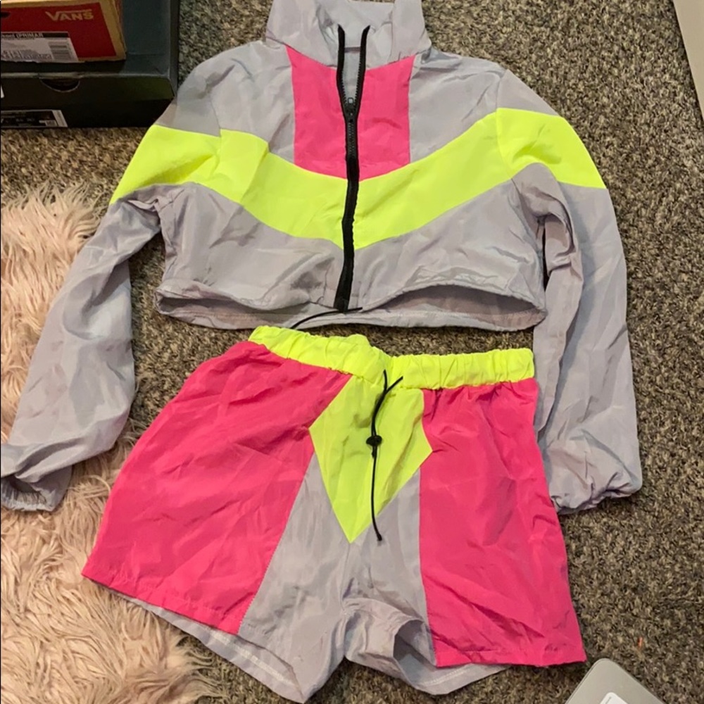 Crop top Two piece set